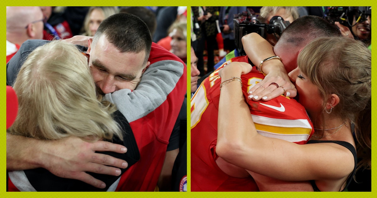 people-are-debating-who-travis-kelce-should-have-hugged-first:-taylor-swift-or-his-mom?